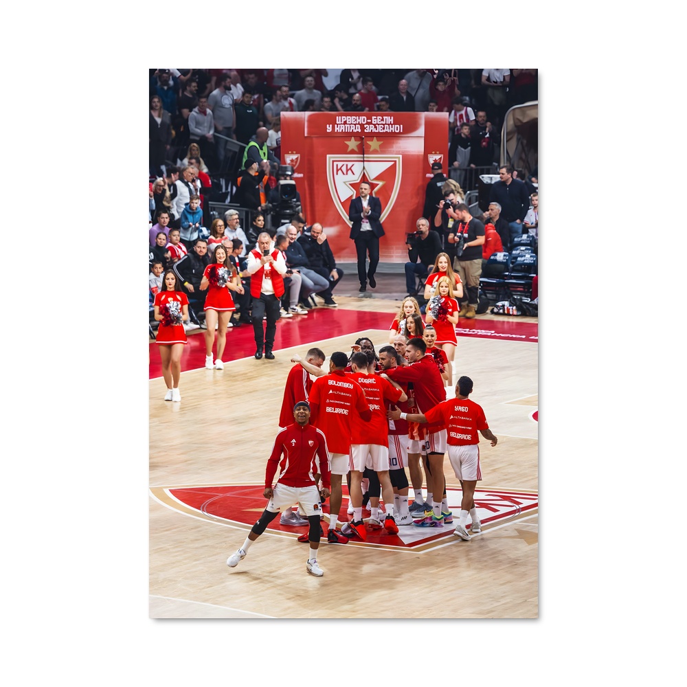 Poster Le Cinq Étoiles – affiche Basketball